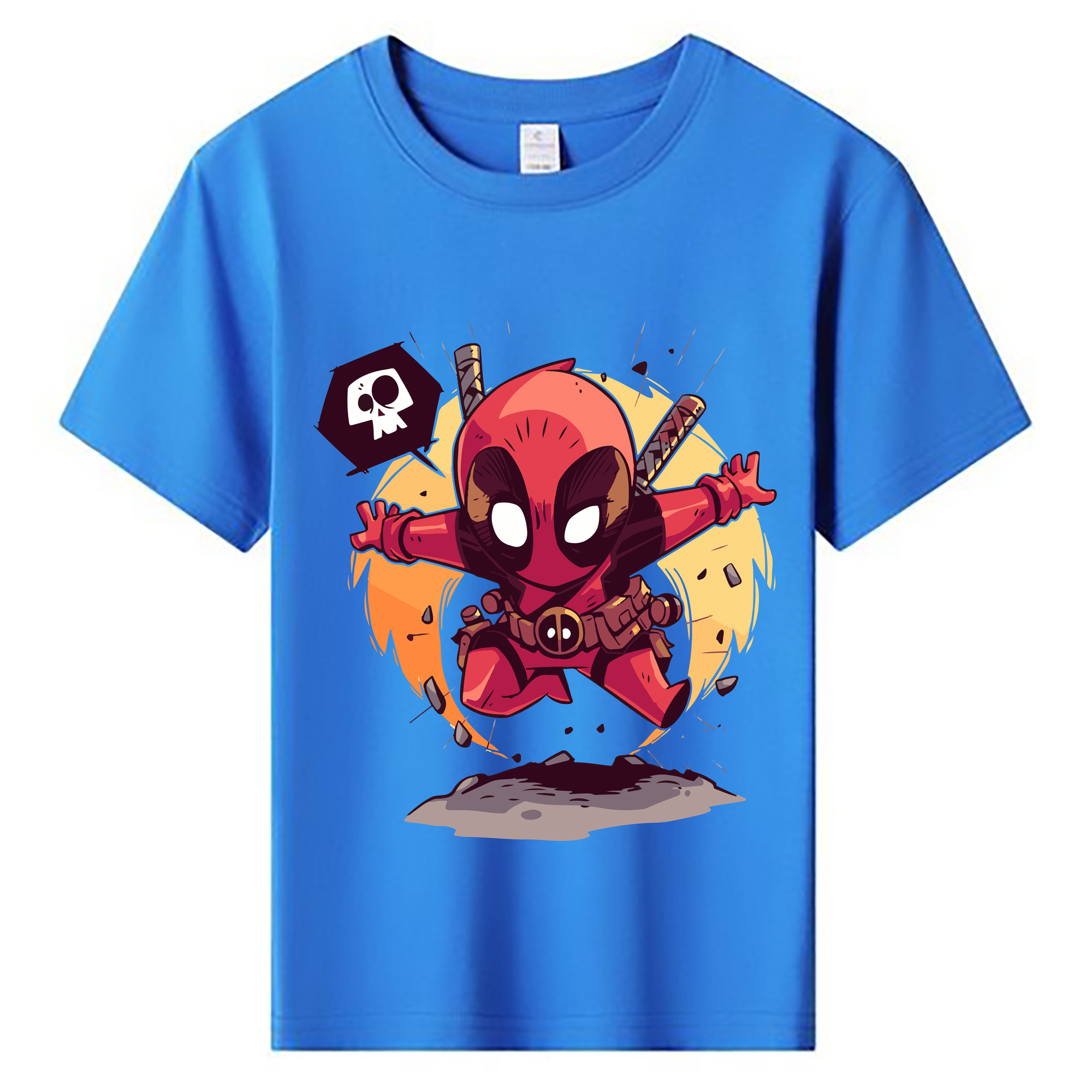 （画像用） アベンジャーズ The Avengers 綿100％キッズTシャツ（フロントプリント）